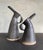 Gray Petrolia: Large Clay Vase by McCallum Industrial Pottery For Sale - Image 8 of 9