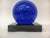 Headman Blue Sculpture by Bertil Vallien for Kosta Boda For Sale - Image 9 of 18