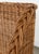 Pair of Organic Modern Woven Rattan Wicker Wingback Headboards For Sale - Image 12 of 17
