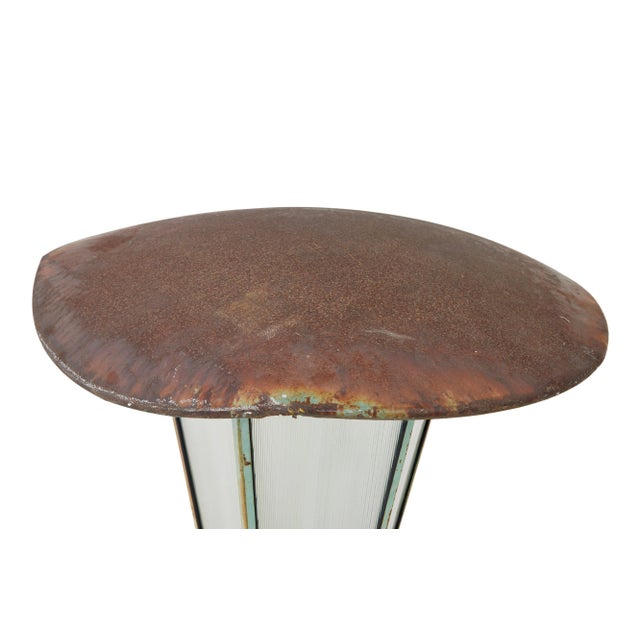 Industrial Large Mid-Century Industrial Light from Siemens, 1940 For Sale - Image 3 of 9