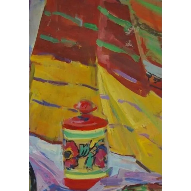 Realism Vintage Still Life Oil Painting, Ukrainian Soviet Art, 1970s 68-47 For Sale - Image 3 of 6