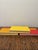 Late 20th Century Vintage Citrus Monochromatic Hardcover Book Stack - Set of 3 - Tangerine Orange & Lemon Yellow - Mid-Century Nyc Counterculture Decor For Sale - Image 5 of 12