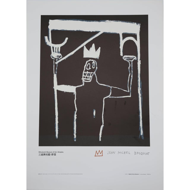 Jean-Michel Basquiat, Le roi, Lithograph For Sale