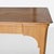 Wood Penelope Elm Desk exclusively for Almond & Co. For Sale - Image 7 of 11
