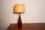 Large Danish Keel-Shaped Table Lamp in Teak and Ebony from Fog & Morup 1960s For Sale - Image 10 of 15