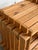Pine Slatted Open Cube Storage Side Table Swedish Mid-Century Modern 1970s For Sale In Los Angeles - Image 6 of 12