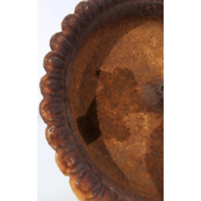 Metal Small Rustic Cast Iron Birdbath For Sale - Image 7 of 9