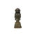 Chinese Vintage Bronze Patinated Bodhisattva Bust Buddha Metal Statue For Sale - Image 3 of 6