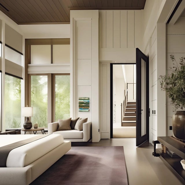 Green Set Sail - Soft Neutral Original Abstract Original Artwork by Amber Goldhammer For Sale - Image 8 of 9