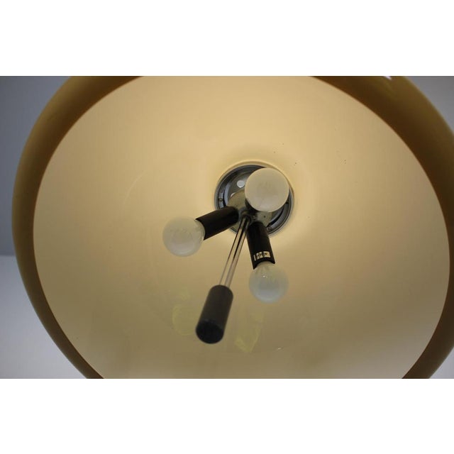 Guzzini Mid-Century Adjustable Plastic Pendant Lamp attributed to Meblo Guzzini, Italy, 1970s For Sale - Image 4 of 12