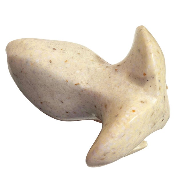 Postmodern Post Modern White Marble Ram Sheep Sculpture by Masatoyo Kishi Kuki 32/200 For Sale - Image 3 of 7