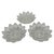 Vintage Pressed Glass Fruit Bowls in 'Petal' Pattern by Federal Glass Company - A Set of 3 For Sale - Image 11 of 12
