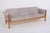 Vintage Sofa in Oak and Wool Fabric by Hans J. Wegner for Getama, 1970s, in Good conditions. Designed 1970 to 1979 This...