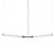 Small Ypsilon S-Shaped Glass Suspension Lamp by Lorenza Bozzoli For Sale - Image 4 of 4