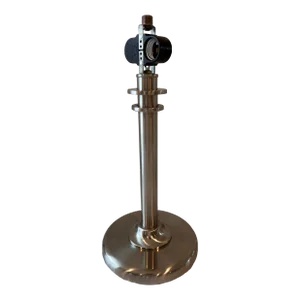 Vintage Atomic Chrome Table Lamp