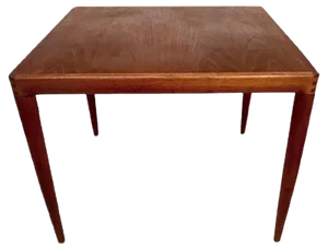 Danish Teak Side Table by H.W. Klein for Bramin, 1960s