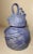 1990s 1990s Handmade Patty DeBenedict Purple Studio Pottery Figural Whimsy Lidded Jar Vase For Sale - Image 5 of 12
