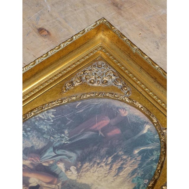 Young Shepherdess, Print, Framed For Sale - Image 6 of 9