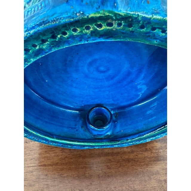Vintage Italian Ceramic Candleholder by Aldo Londi for Bitossi, 1960s For Sale - Image 10 of 17