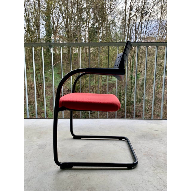 Black Visavis Chairs by Antonio Citterio for Vitra, 2000s, Set of 4 For Sale - Image 8 of 18