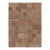 Vintage Turkish Patchwork Rug in Brown and Colorful Design - Rug & Kilim For Sale