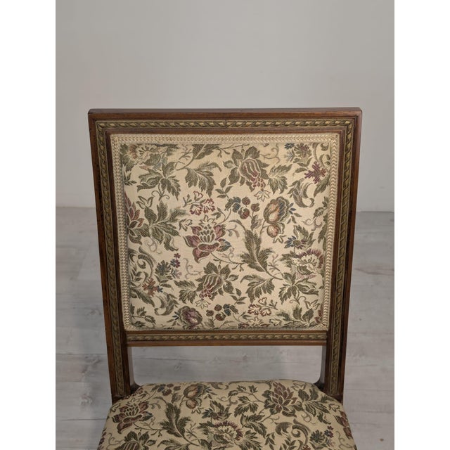 Wood Antique Louis XVI Style Chair, France For Sale - Image 7 of 16