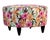 Late 20th Century Late 20th Century Large Floral Foot Stool For Sale - Image 5 of 10