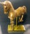 Mid-Century Modern Vintage Reticulated Golden Wooden Horse For Sale - Image 3 of 13