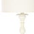 Adapted from a classic baluster design, Cream Candlestick Lamp brings just the right amount of French style to any room....