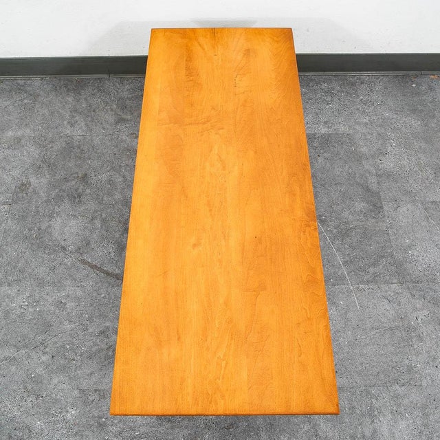 1960s Mid Century Modern Coffee Table Paul McCobb Planner Group Blonde Maple MCM For Sale - Image 5 of 11