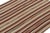 1950s Shahsavan Palas Persian Kilim in Red, Beige-Brown Stripes by Rug & Kilim For Sale - Image 5 of 7