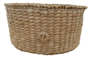 Small Woven Oval Basket