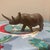 Capturing the powerful essence and silhouette of African wildlife, this piece serves as an exceptional modernist accent...