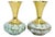 Mid-Century Modern Hand-Painted Delftware Vases, Pr For Sale - Image 3 of 6