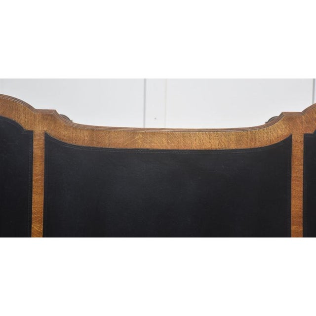 Oak Pedestal Writing Desk, 1890s For Sale - Image 12 of 13