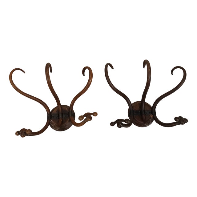 Antique Coat Racks, Set of 2 For Sale