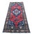 1960s Vintage Turkish Oushak Handmade Rug - 3′3″ × 7′1″ For Sale