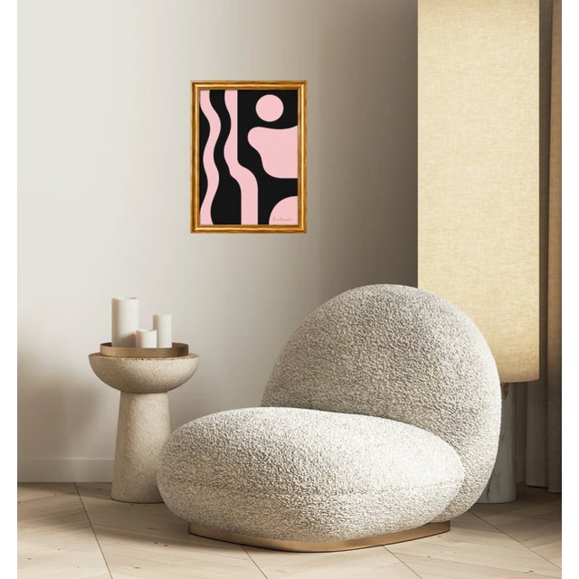 2020s Pink Nocturne Painting by Bryan Boomershine Framed For Sale - Image 5 of 8