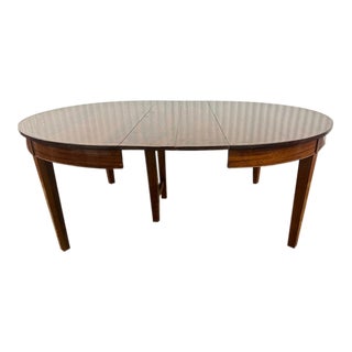 1930s Vintage Solid Wood Dining Table For Sale