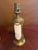 Pair of Vintage French Empire Brass & Milk Glass Table Lamps 12" X 4.5" Ca. 1950 For Sale - Image 10 of 18