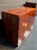 Mid-Century Modern French Art Deco Style Black Walnut 2 Door Side Cabinet For Sale - Image 3 of 6