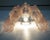 Murano Pink/Rose 5 Rose/Pink Glass Tube Wall Sconces - a Pair For Sale - Image 9 of 11