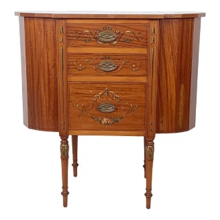 Antique American Adam Revival Martha Washington Sewing Cabinet by Aimone Mfg. Co., For Sale