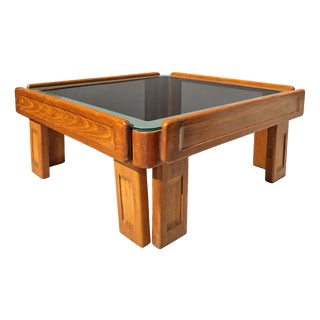 Mid-Century Square Coffee Table 1960s For Sale