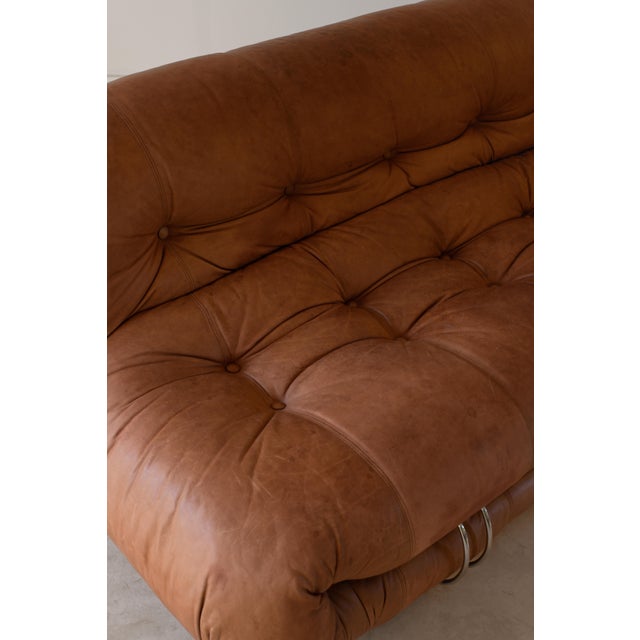 1970s 1970s Afra and Tobia Scarpa Soriana Sofa for Cassina, Italy For Sale - Image 5 of 9