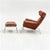 2010s Hans J Wegner Ox Chair and an Ottoman for Erik Jørgensen Denmark For Sale - Image 5 of 14