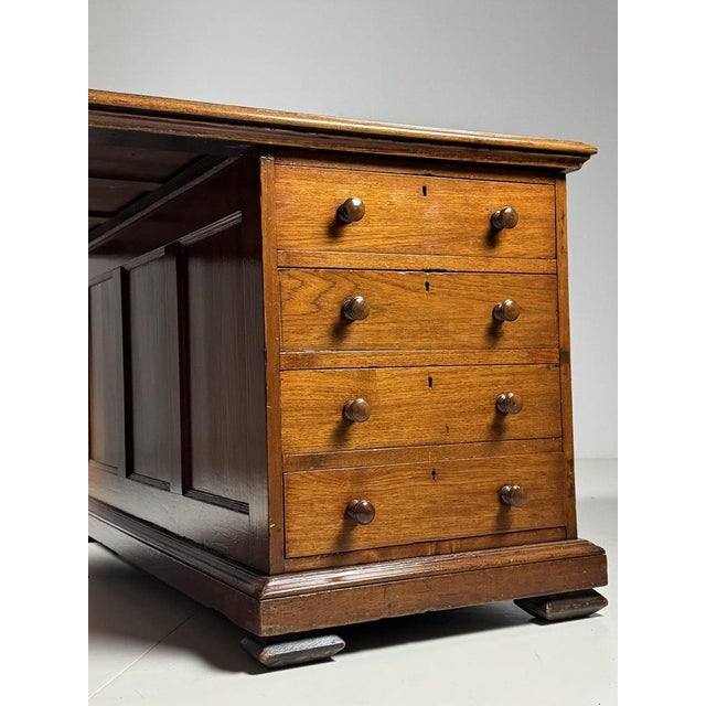 Partner Desk in Teak For Sale - Image 6 of 18