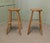 2 Tall Beech and Elm Farmhouse Kitchen Stools Lovely country pieces with a superb natural colour and a gorgeous patina,...
