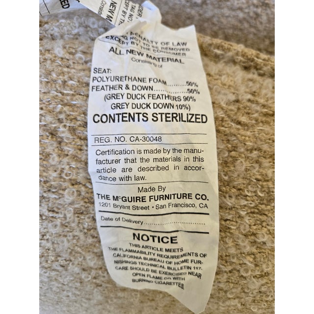 Wood McGuire Mustique Sedan Chair McA97 For Sale - Image 7 of 9