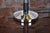 Art Deco Table Lamp in Chromed Steel, Beech and Parchment, Czech, 1940s For Sale - Image 4 of 13